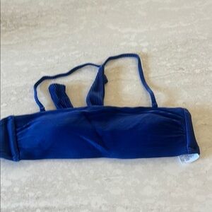 NWT J.Crew Ribbed Bandeau Bikini Top